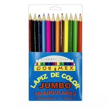Colores Cosimex jumbo triangular con 12 largos