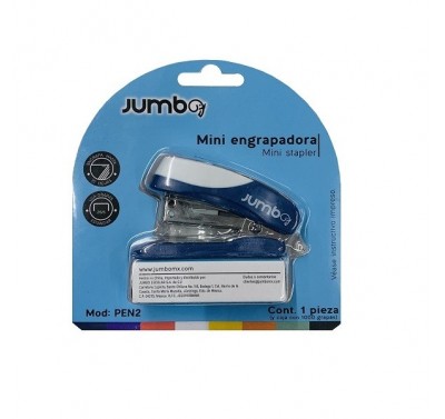 Engrapadora mini standard marca Jumbo (pen2) con 1000 grapas