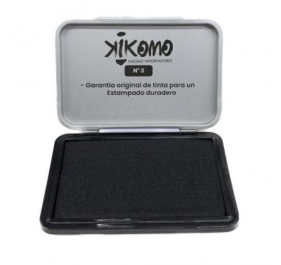 Cojin metalico chico negro Kikomo T05002