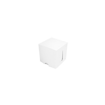 Caja para armar cubo cuadrado medidas 14.8 x 14.8 x 10