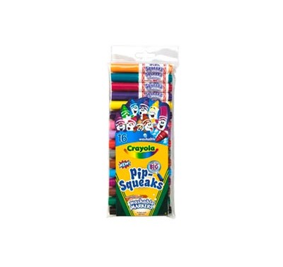 Pip squeaks con 16 piezas Crayola