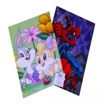 Pasta tama&ntilde;o carta bonsa con 10 juegos decorada