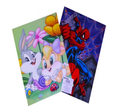Pasta tamaño carta bonsa con 10 juegos decorada