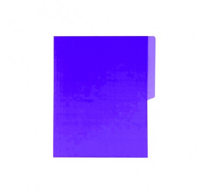 Folder carta fluorescente purpura con 25 pzas.