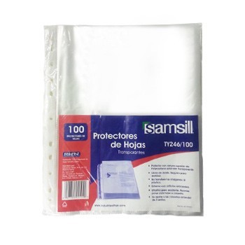 Mica para carpeta tamaño carta marca Samsill (eagle) con 100 piezas Mica para carpeta tamaño carta marca Samsill (eagle) con 100 piezas