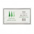 Tarjeta 5 x 8 blanca con 100 piezas Republica