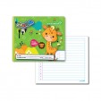 Cuaderno preescolar raya 10 mm. punto guia Estrella 72 hojas