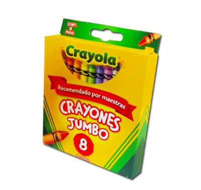 Crayon Crayola jumbo con 8 piezas