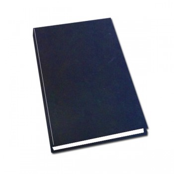 Libreta forma francesa Pasta negra raya 96 hojas