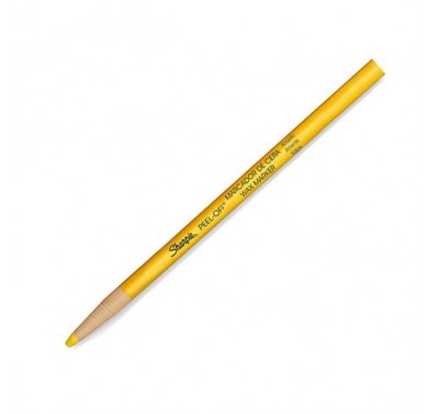 Marcador de cera Mirado sharpie amarillo con 12 piezas
