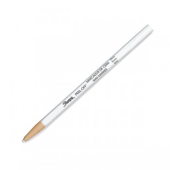 Marcador de cera Mirado Sharpie blanco con 12 piezas