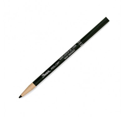 Marcador de cera Mirado sharpie negro con 12 piezas