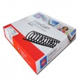 Espiral plastico paso 3:1 20 mm. negro con 38 piezas Gbc 4271