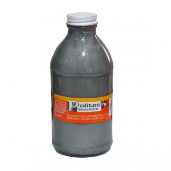 Pintura acrilica Politec plata (701) 250 grs