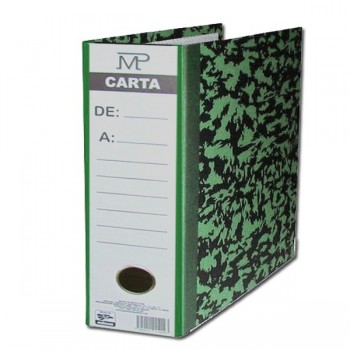 Registrador tamaño carta Mp jyl verde tradicional 