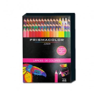 Colores Prismacolor escolar con 48 piezas 
