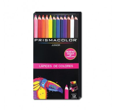 Colores Prismacolor escolar con 12 largos