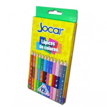 Colores Jocar triangulares con 12 piezas 