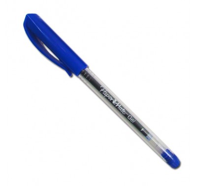 Boligrafo gel Paper mate fino con 6 piezas azul 2066230