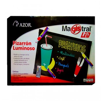 Pizarron Magistral led con accesorios 