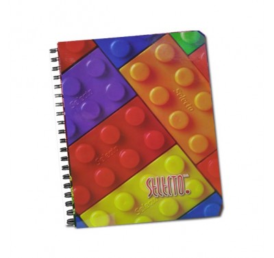 Cuaderno profesional Selecto espiral cuadro grande pasta dura 100 hojas 