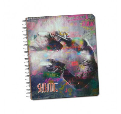 Cuaderno profesional Selecto espiral cuadro grande 100 hojas