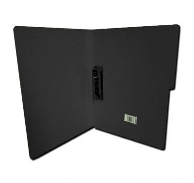Folder Kyma con palanca tamaño carta negro con 4 piezas