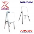 Rotafolio 70 x 90 Argos tubular negro