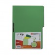 Folder KIP con broche 8 cms tamaño carta verde obscuro con 10 piezas 