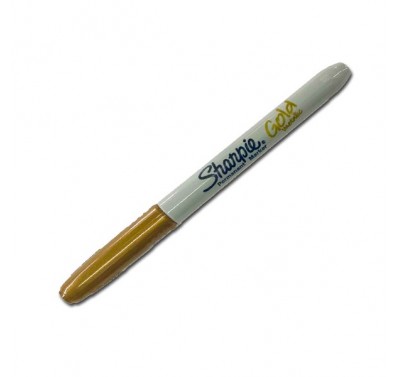 Marcador permanente Sharpie metalico oro 