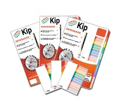 Separador Kip con 5 divisiones (sepkip-05)