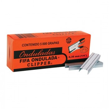 Grapa ondulada Fifa clipper con 5000 piezas