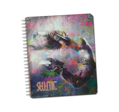 Cuaderno profesional Selecto espiral doble raya 100 hojas