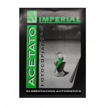 Acetato tamaño carta Imperial con 25 piezas