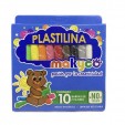 Plastilina en caja Makyco con 10 barritas