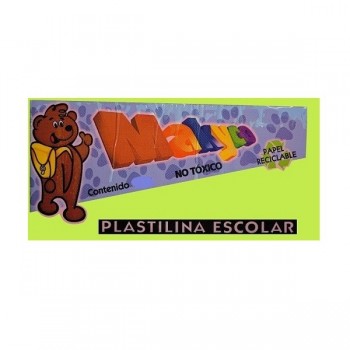 Plastilina Makyco en barra verde claro