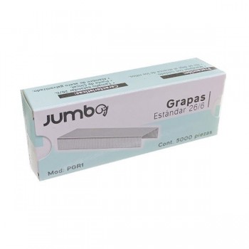 Grapa marca Jumbo standard con 5000 piezas 26/6 (pgr1)