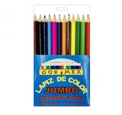 Colores Cosimex jumbo triangular con 12 largos