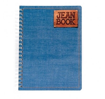 Cuaderno profesional Jean Book espiral cuadro chico 100 hojas