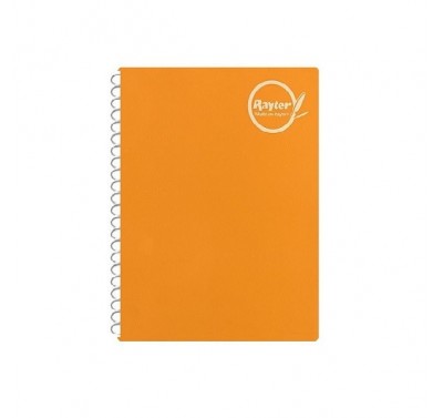 Cuaderno forma francesa Rayter espiral cuadro chico 100 hojas