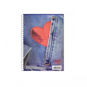 Cuaderno forma francesa Ramsa espiral cuadro chico 100 hojas