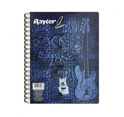 Cuaderno profesional Rayter doble espiral 100 hojas blanco