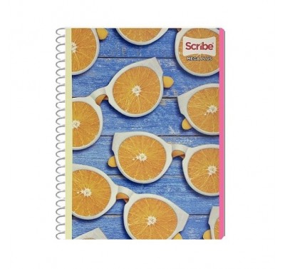 Cuaderno profesional Scribe mega (7517) espiral mixto 100 hojas