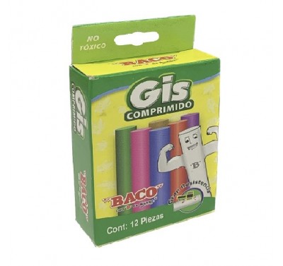 Gis color con 12 Baco comprimido