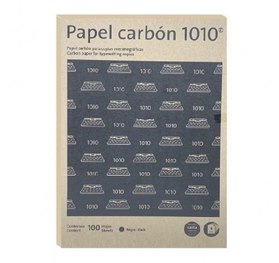Papel carbon tamaño carta Pelikan 1010 con 100 piezas