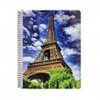 Cuaderno profesional Estrella star max espiral raya 200 hojas