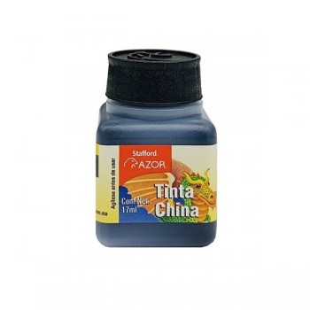 Tinta china Stafford negra frasco 17 ml.