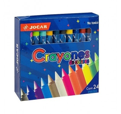 Crayon Jocar con 24 delgados