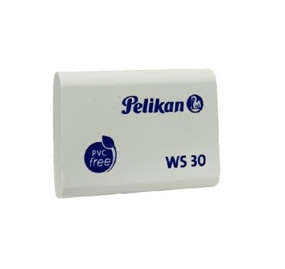 Goma ws-30 Pelikan (blanca mediana) con 30 piezas