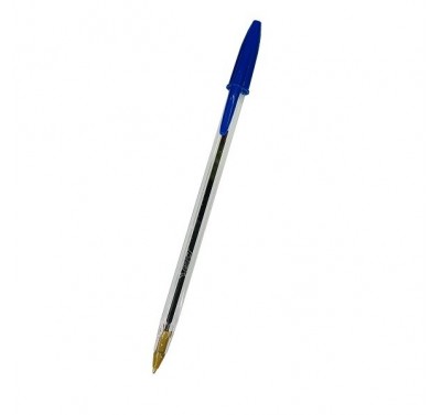 Bolígrafo punto mediano azul con 12 piezas BIC